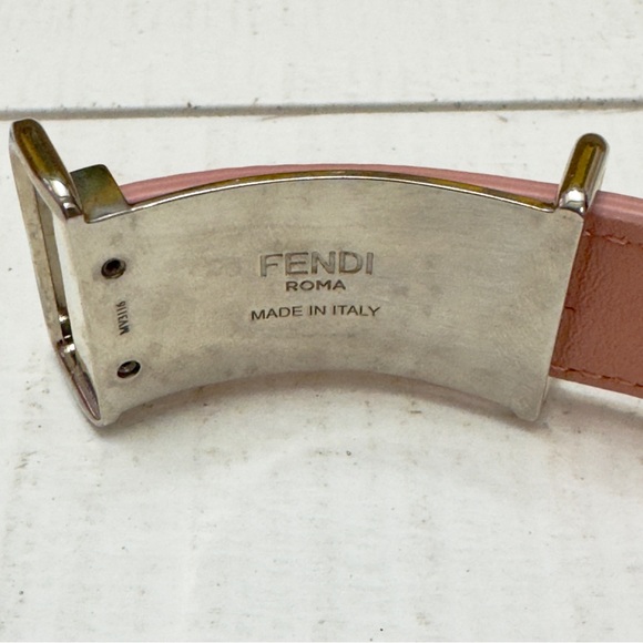 Fendi Pink Studded Heart Bracelet - Picture 5 of 9